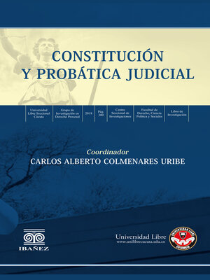 cover image of Constitución y probática judicial